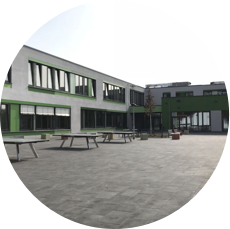 Gebäudeansicht der Grund- und Regelschule Franzberg